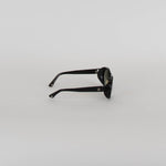 Moncler Black Mirrored Round Sunglasses