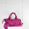 Balenciaga Cyclamen Leather GSH Part Time Tote