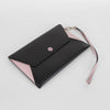 Christian Dior Black/Pink Envelope Clutch