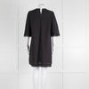 Isabel Marant Etoile Black Cotton Embroidered Tunic Dress