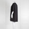 Isabel Marant Etoile Black Cotton Embroidered Tunic Dress