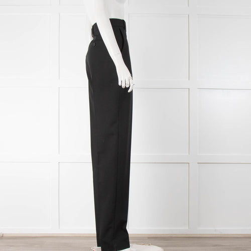 Alexander McQueen Black Tailored Trousers