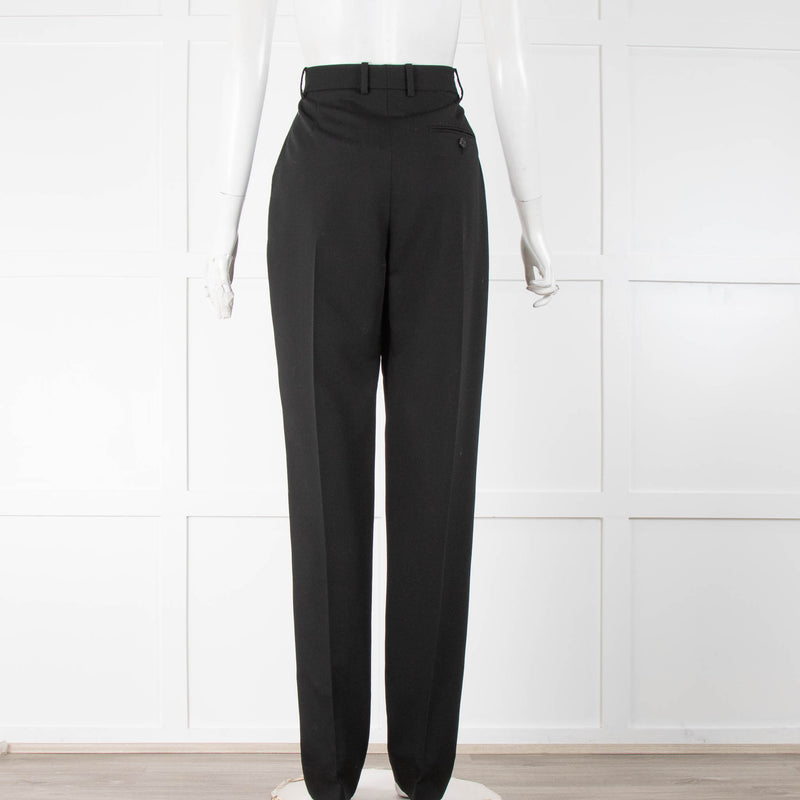 Alexander McQueen Black Tailored Trousers