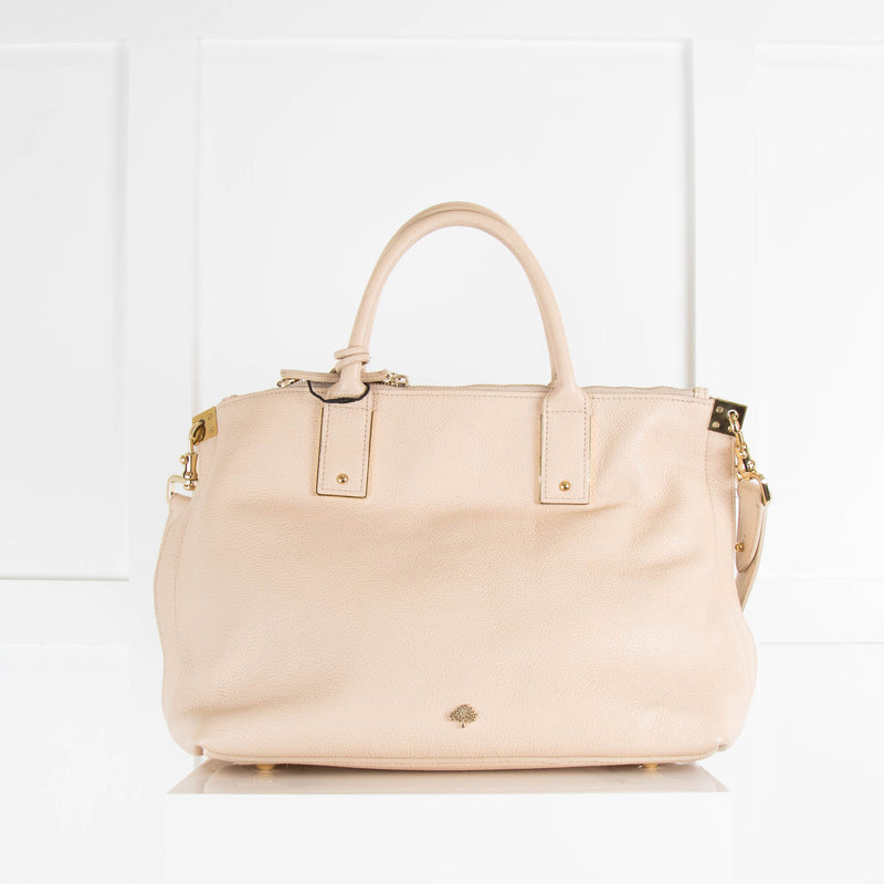 Mulberry Alice Zipped Tote Neutral