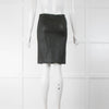 Joseph Green Leather Pencil Skirt