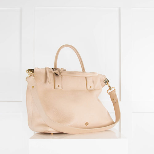 Mulberry Alice Zipped Tote Neutral