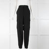 Moncler Black Twill Cargo Trousers