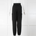 Moncler Black Twill Cargo Trousers