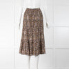 Ba&sh Silver Thread Tiered Skirt