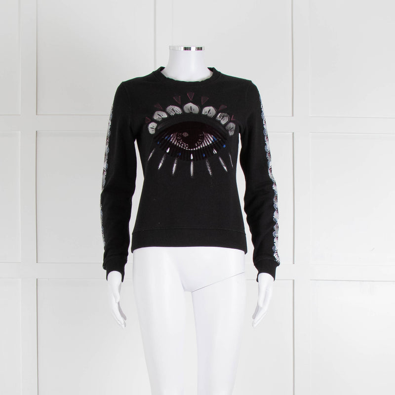Kenzo Black Eye Motif Sweatshirt