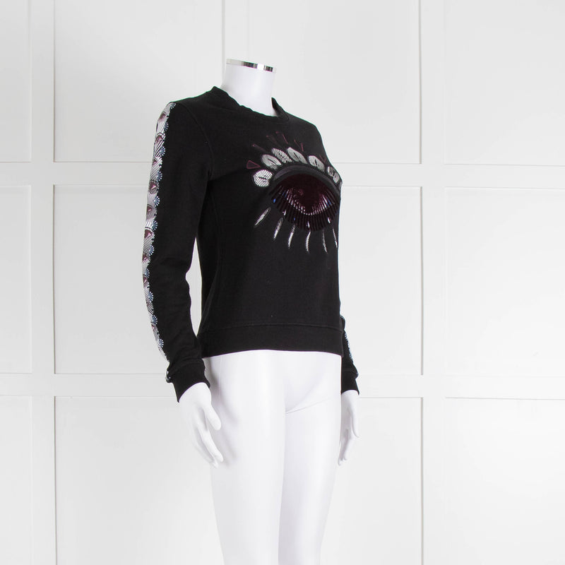 Kenzo Black Eye Motif Sweatshirt