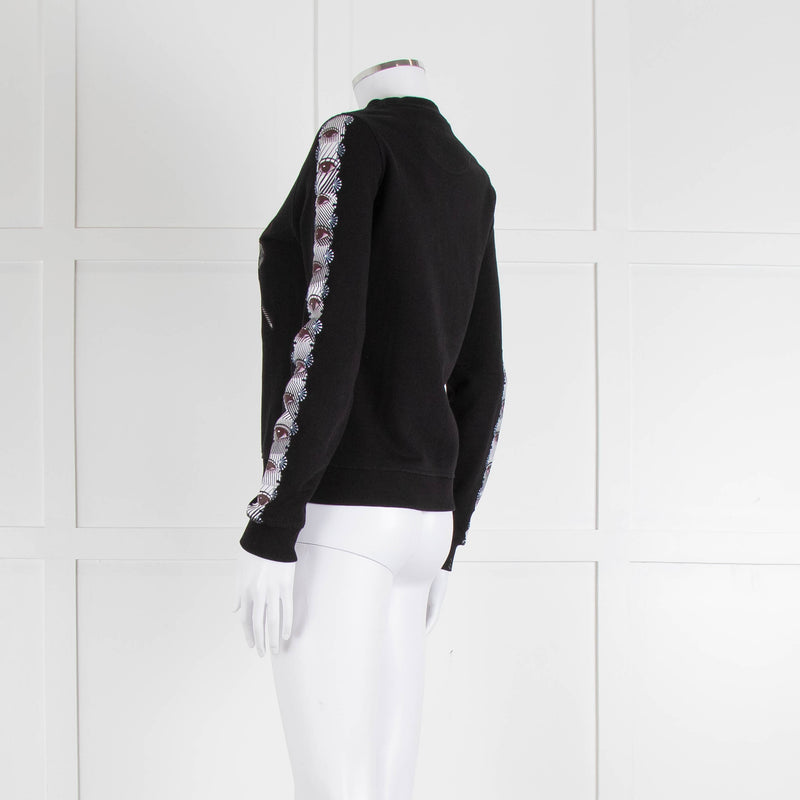 Kenzo Black Eye Motif Sweatshirt