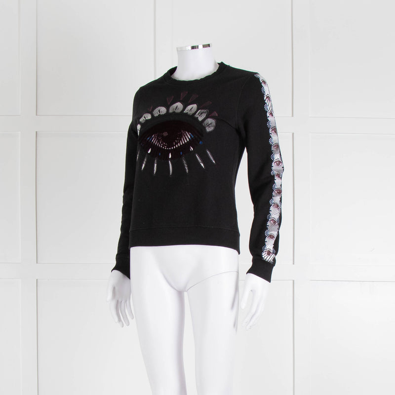 Kenzo Black Eye Motif Sweatshirt
