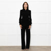 Me+Em Black Jersey Zip Front Sleeved Jumpsuit