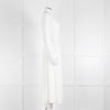 Goat Josephine Cream Belted Midi Dress