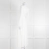 Goat Josephine Cream Belted Midi Dress
