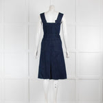 See By Chloe Blue Denim Dress with Corset Detail Front
