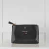 Anya Hindmarch Loose Pocket Black London Grain Purse