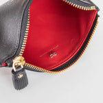 Anya Hindmarch Loose Pocket Black London Grain Purse