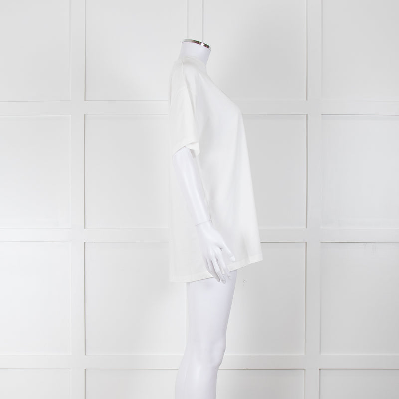 Christopher Kane White 'More Joy' T-Shirt
