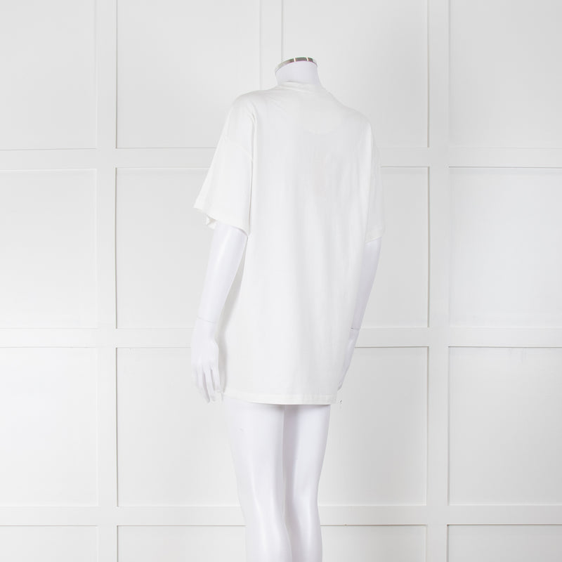 Christopher Kane White 'More Joy' T-Shirt – Phoenix Style
