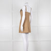 Dion Lee Brown Hook and Eye Corset Dress