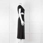 Ba & Sh Black Cut Out Short Sleeve Dress