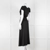 Ba & Sh Black Cut Out Short Sleeve Dress
