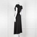 Ba & Sh Black Cut Out Short Sleeve Dress