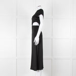 Ba & Sh Black Cut Out Short Sleeve Dress