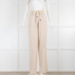 Bassike Drawstring Poplin Tailored Pant