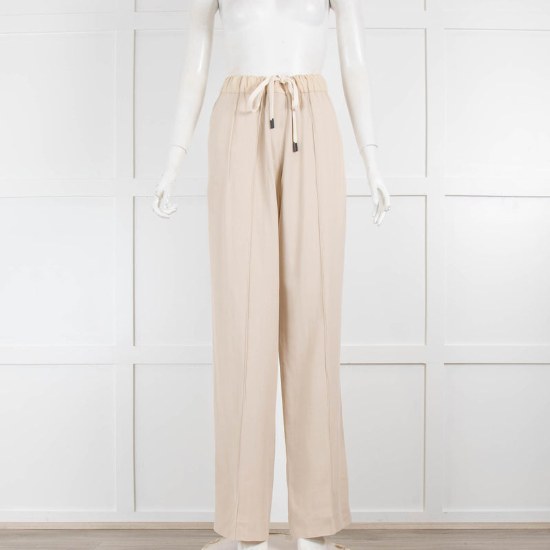 Bassike Drawstring Poplin Tailored Pant