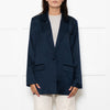 Second Female Midnight Blue Satin Jacket