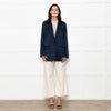 Second Female Midnight Blue Satin Jacket