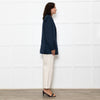 Second Female Midnight Blue Satin Jacket
