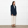 Second Female Midnight Blue Satin Jacket