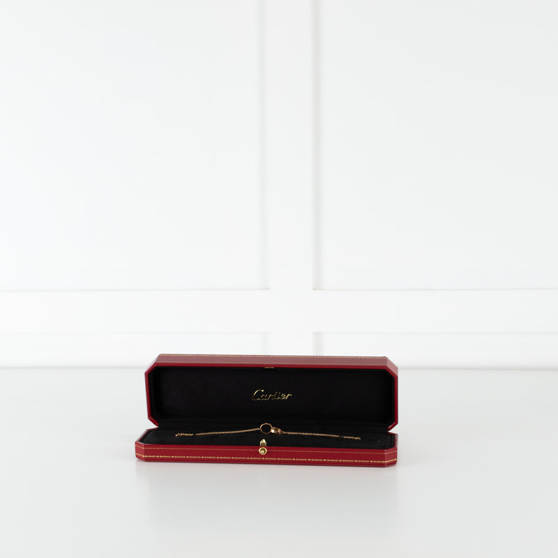 Cartier Rose Gold Love Chain Bracelet