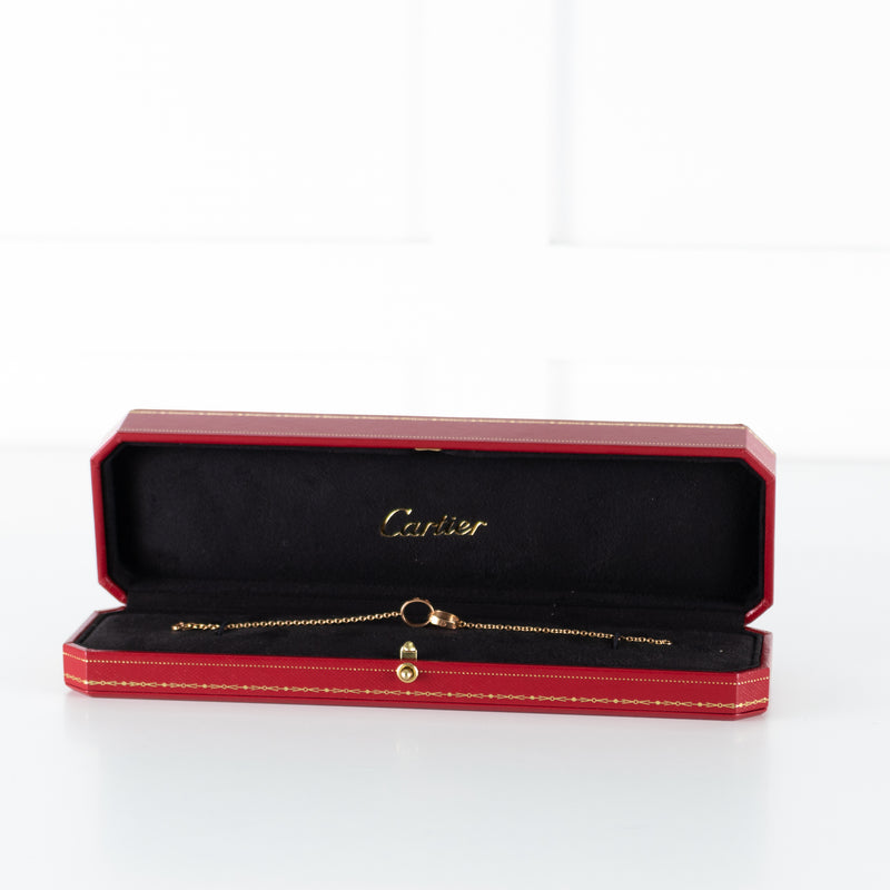 Cartier Rose Gold Love Chain Bracelet