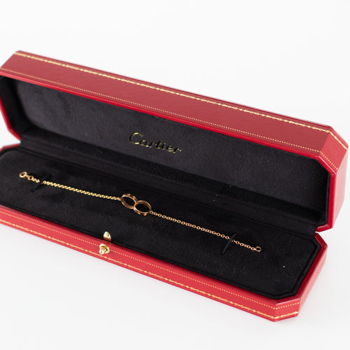 Cartier Rose Gold Love Chain Bracelet