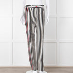 Dolce & Gabbana Black And White Stripped Trousers