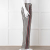 Dolce & Gabbana Black And White Stripped Trousers