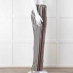 Dolce & Gabbana Black And White Stripped Trousers