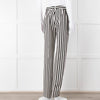 Dolce & Gabbana Black And White Stripped Trousers