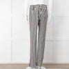Dolce & Gabbana Black And White Stripped Trousers