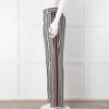 Dolce & Gabbana Black And White Stripped Trousers