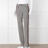 Dolce & Gabbana Black And White Stripped Trousers
