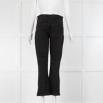 Raey Black Crop Denim