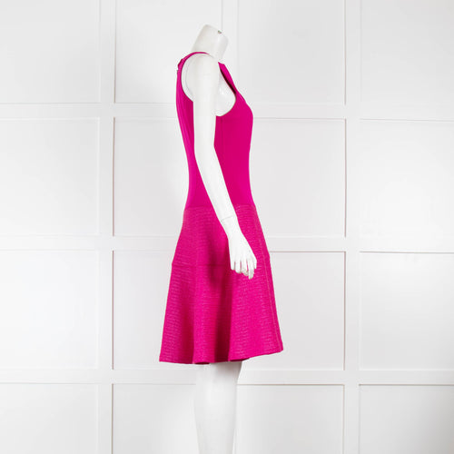 Nanette Lepore Pink Dress with Boucle Skirt