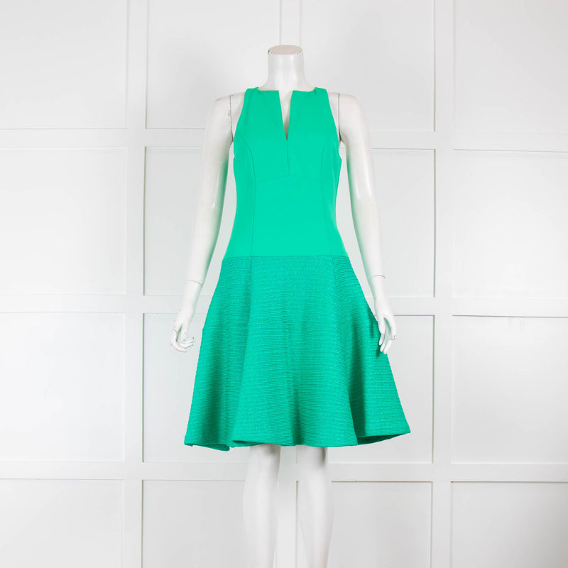 Nanette Lepore Green Dress Boucle Skirt