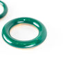 Charlotte Chesnais Trio Green Enamel Rings